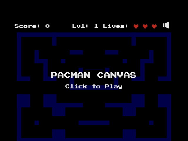 Pac-Man Canvas